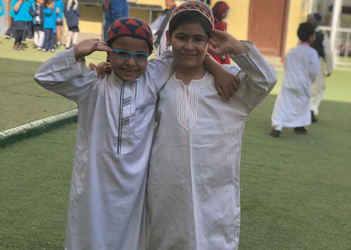Shlabya Garty Has A Galabya Party for Grades 1,2,3