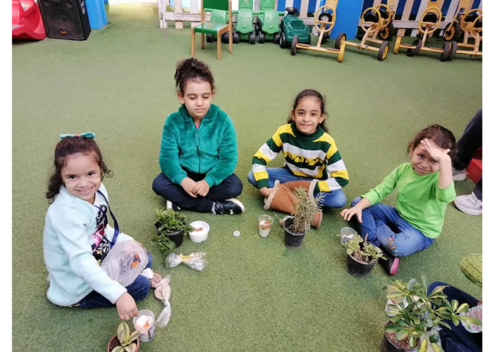 Planting Day for KG(1) & KG(2)