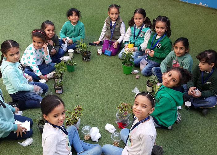 Planting Day for KG(1) & KG(2)