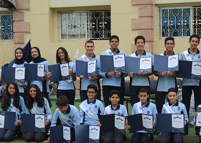 The Top Students of 2018/2019 from Grade (4) to Grade (12)